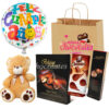 Peluche con chocolates cumpleañero a domicilio en santiago