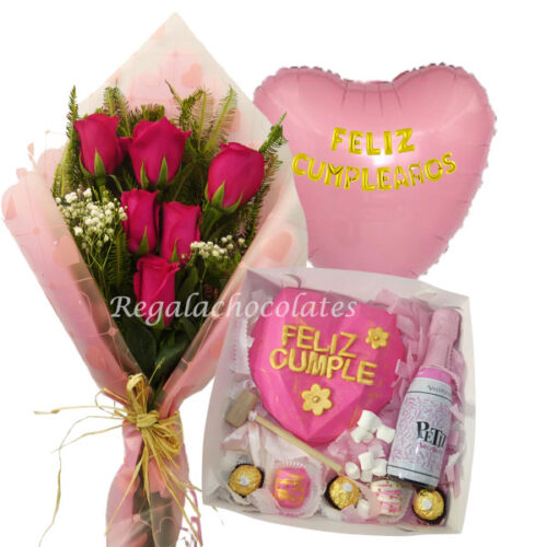 flores y chocolates